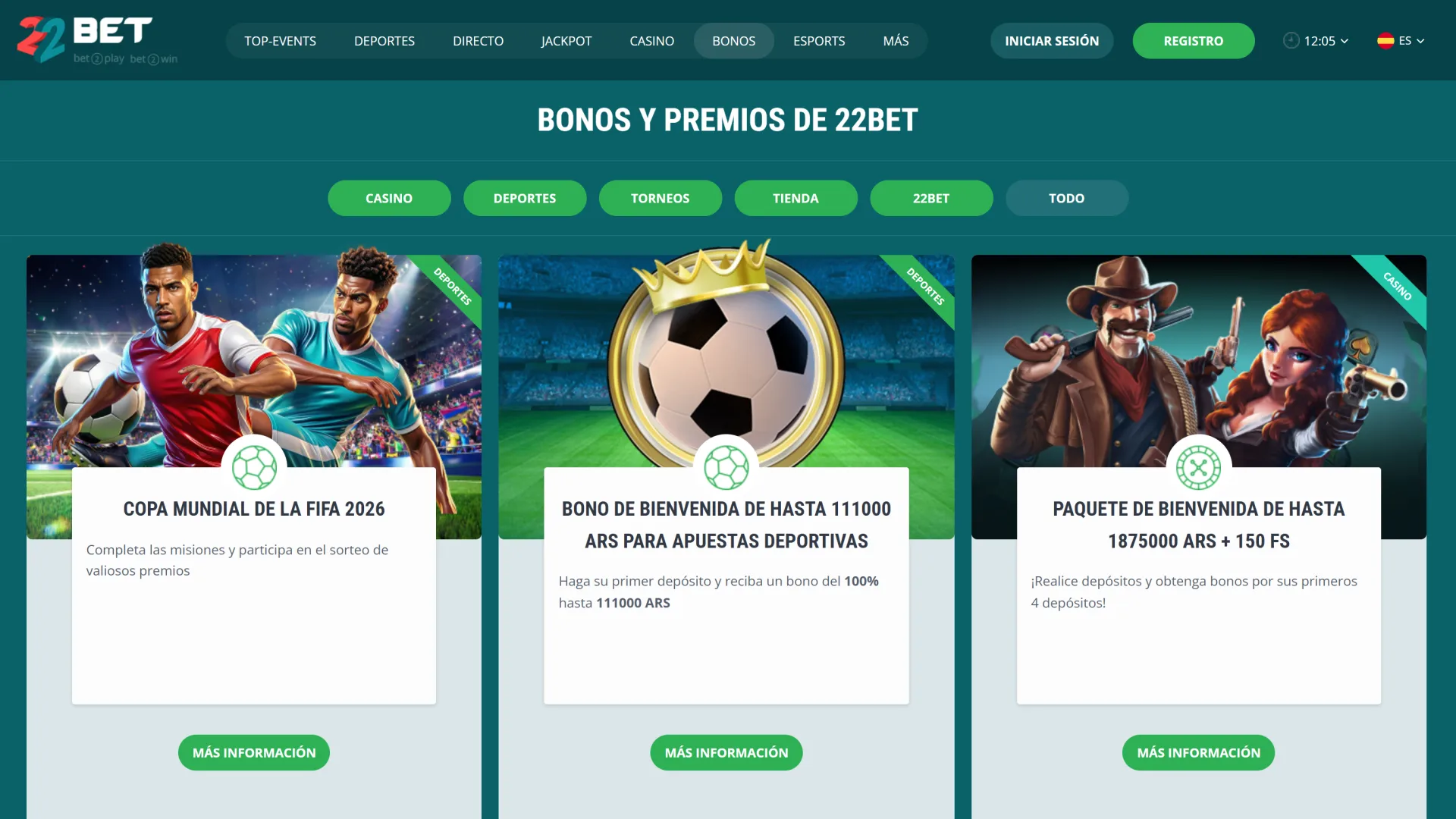 Reclama los bonos exclusivos que ofrece 22Bet para maximizar tus ganancias.